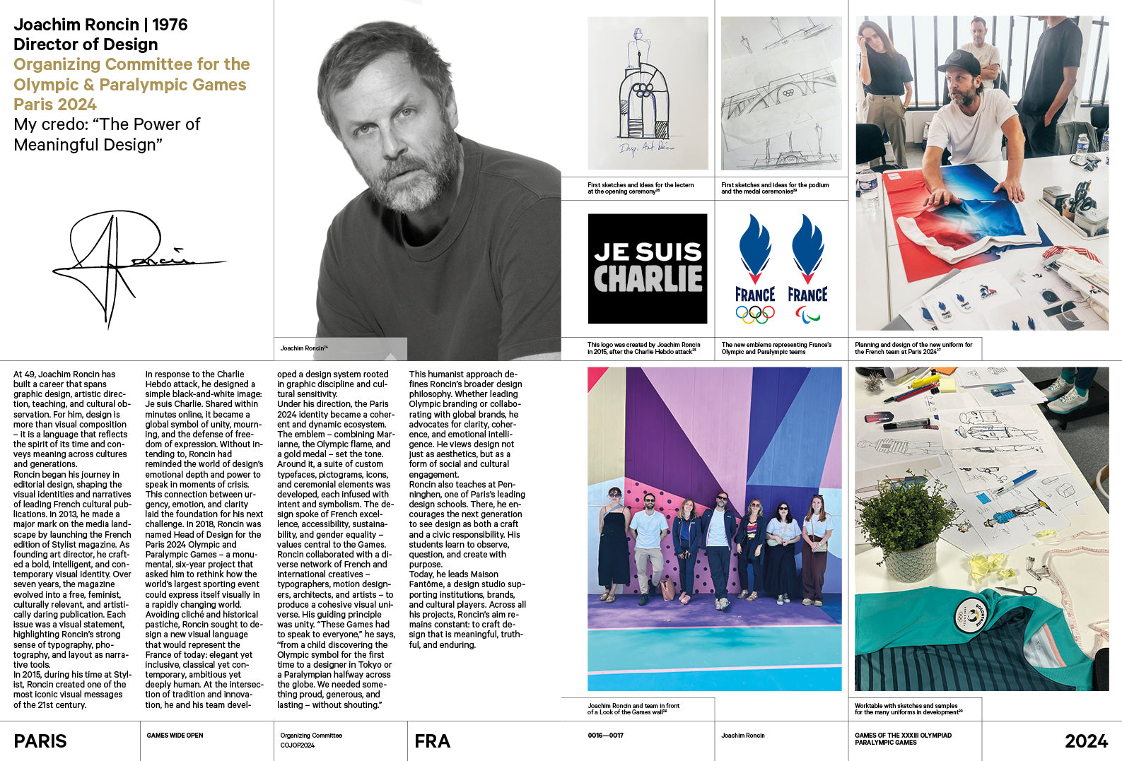 Olympic Games. Paris 2024. Supporter Deal