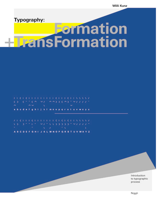 Typography: Formation and Transformation