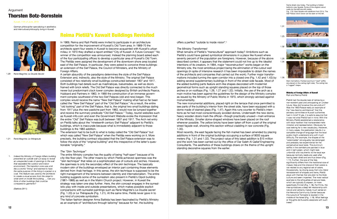 Essays, Arguments & Interviews on Modern Architecture Kuwait