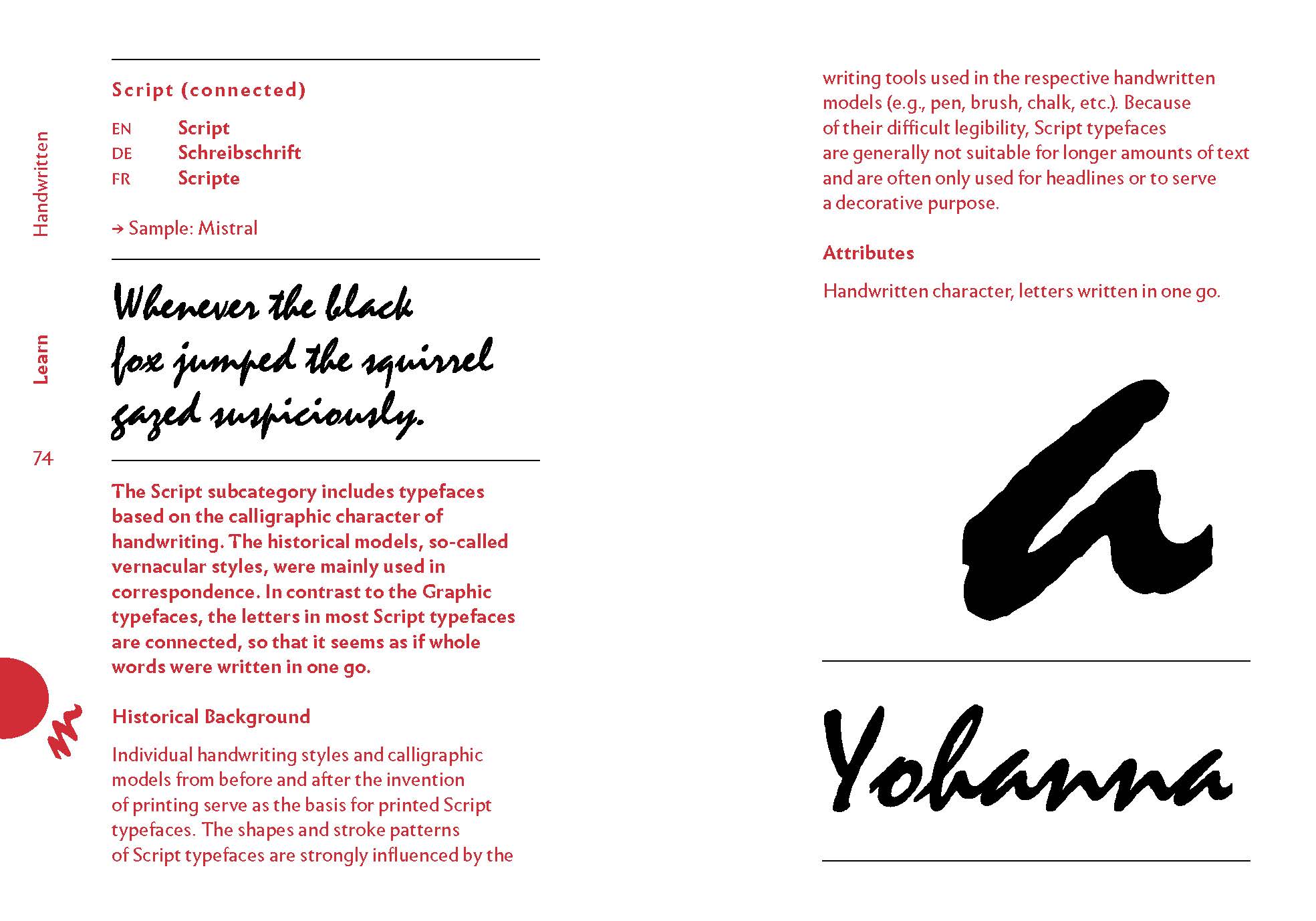 Vorschau von The quick classification guide for typography 