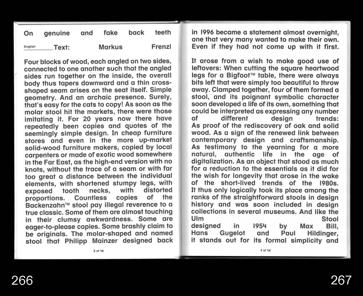 Notes on Book Design