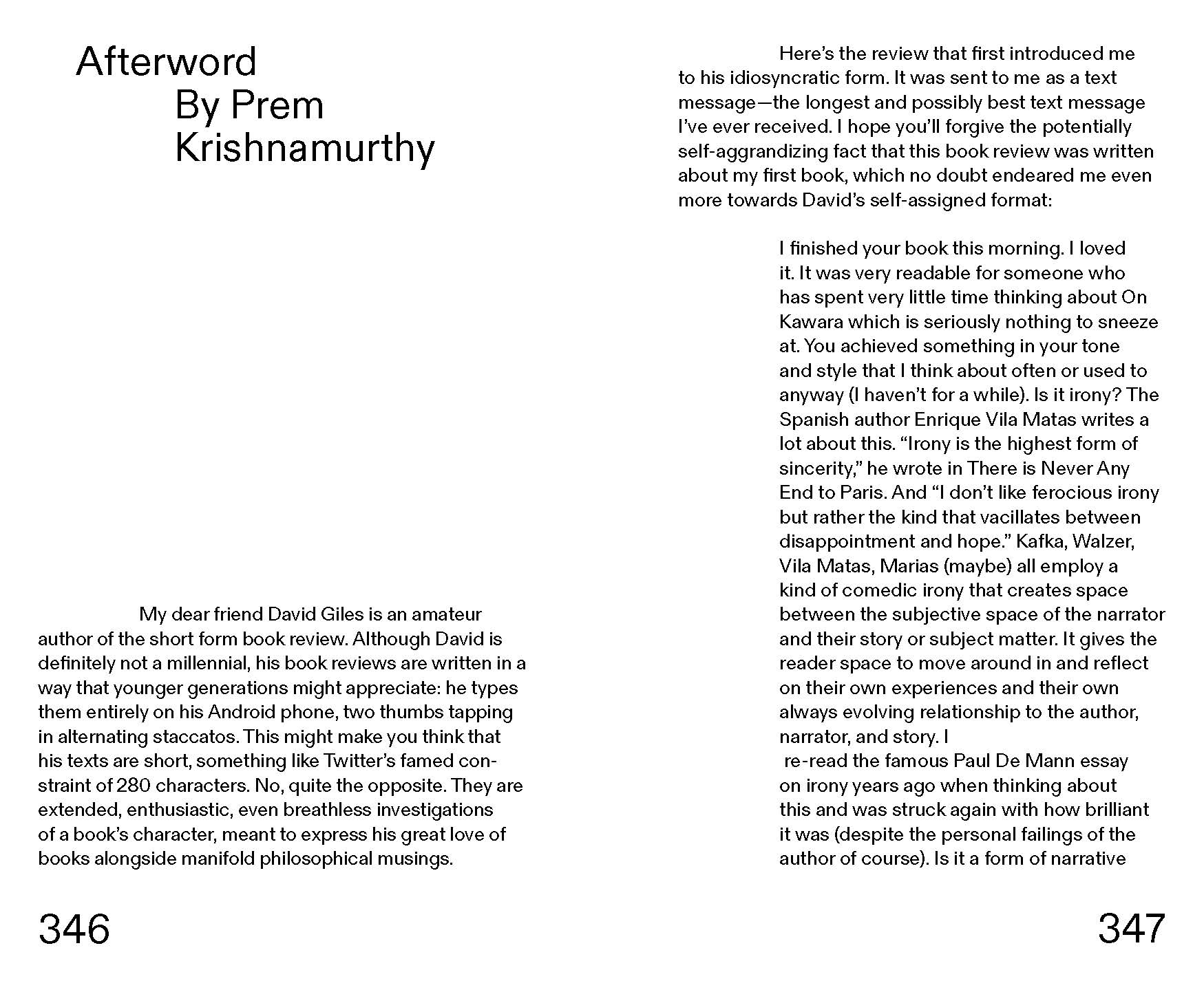 Notes on Book Design