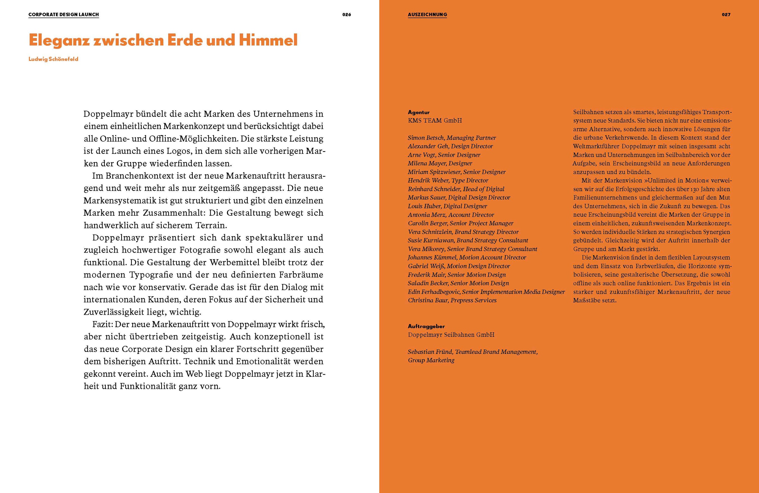 33. Corporate Design Preis