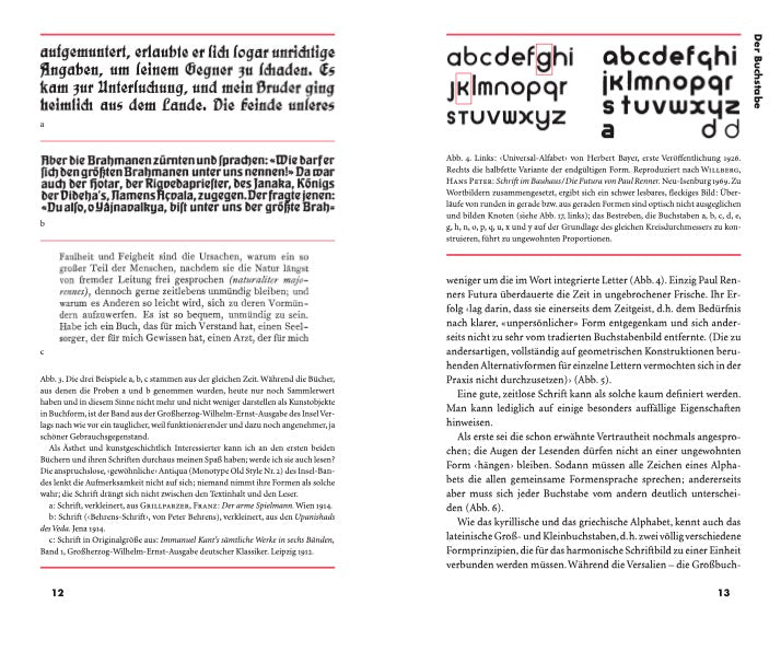 Das Detail in der Typografie