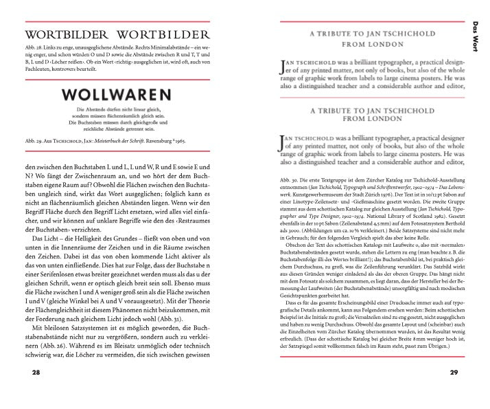 Das Detail in der Typografie