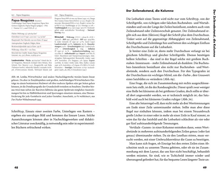 Das Detail in der Typografie