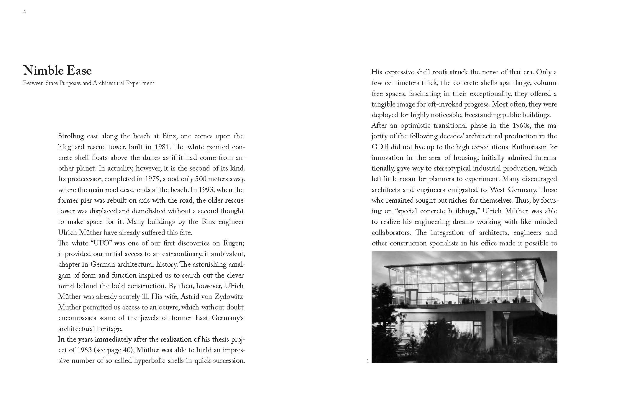 Ulrich Müther. Shell Structures in Mecklenburg-Western Pomerania