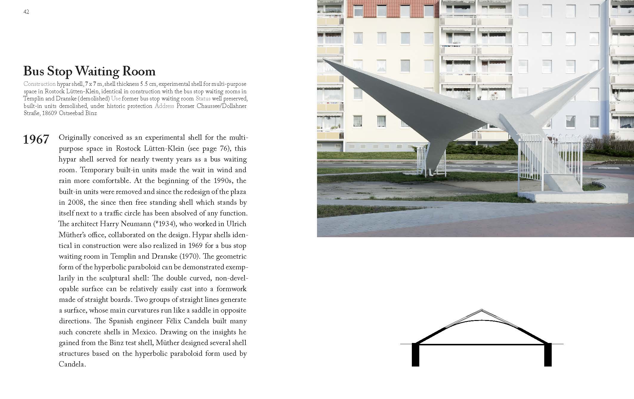 Ulrich Müther. Shell Structures in Mecklenburg-Western Pomerania