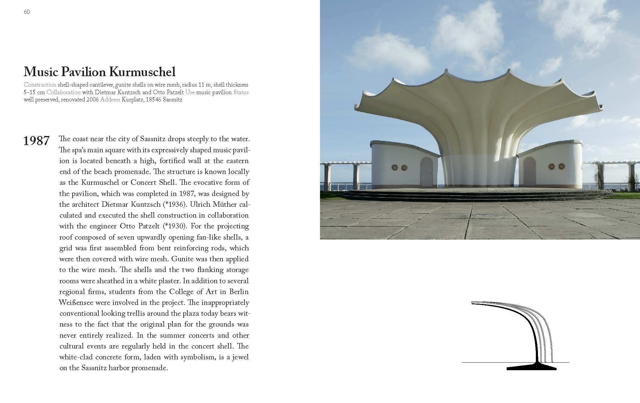 Ulrich Müther. Shell Structures in Mecklenburg-Western Pomerania