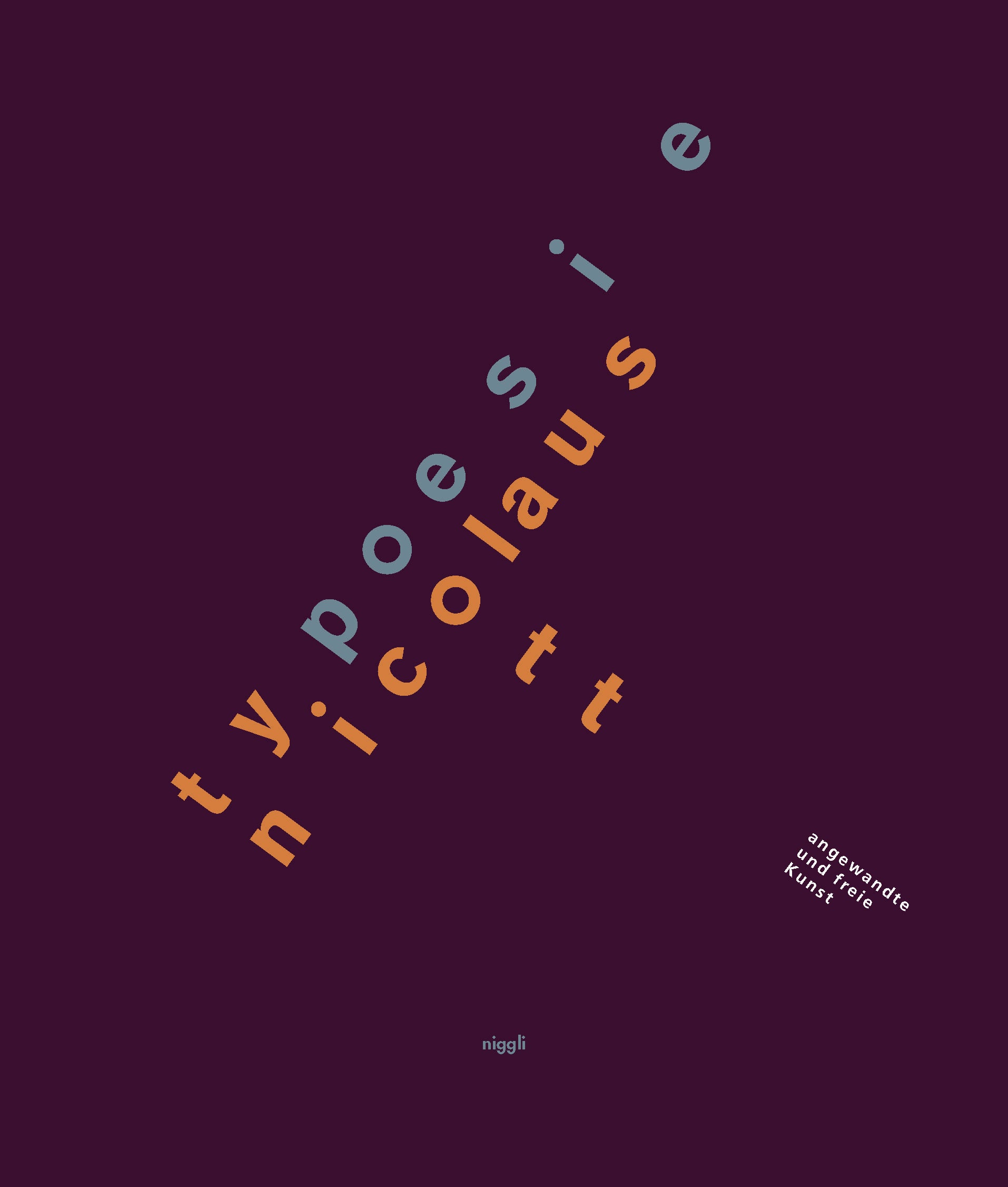 TyPoesie Nicolaus Ott