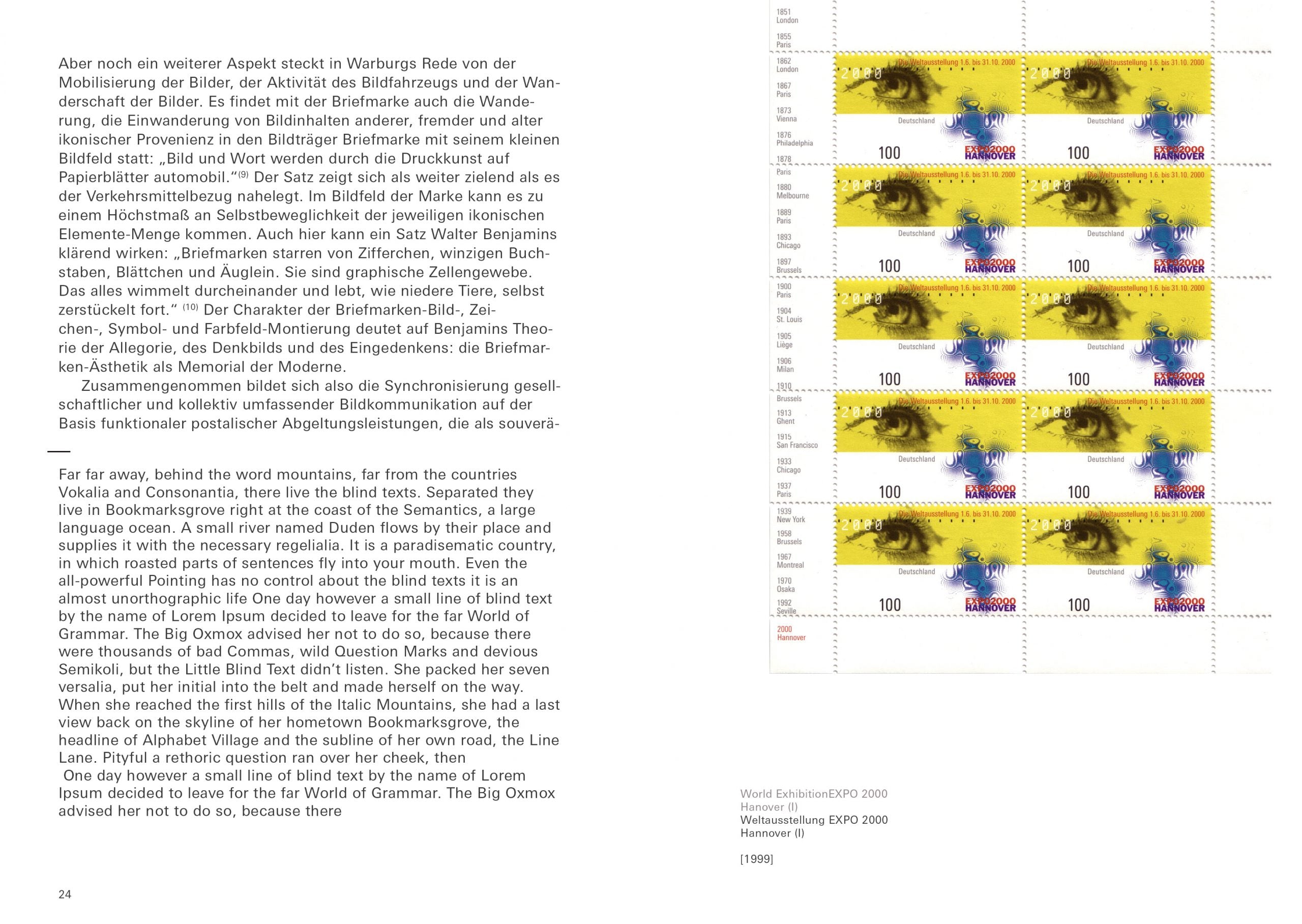 Postwertzeichendesign – von Kafka bis Loriot