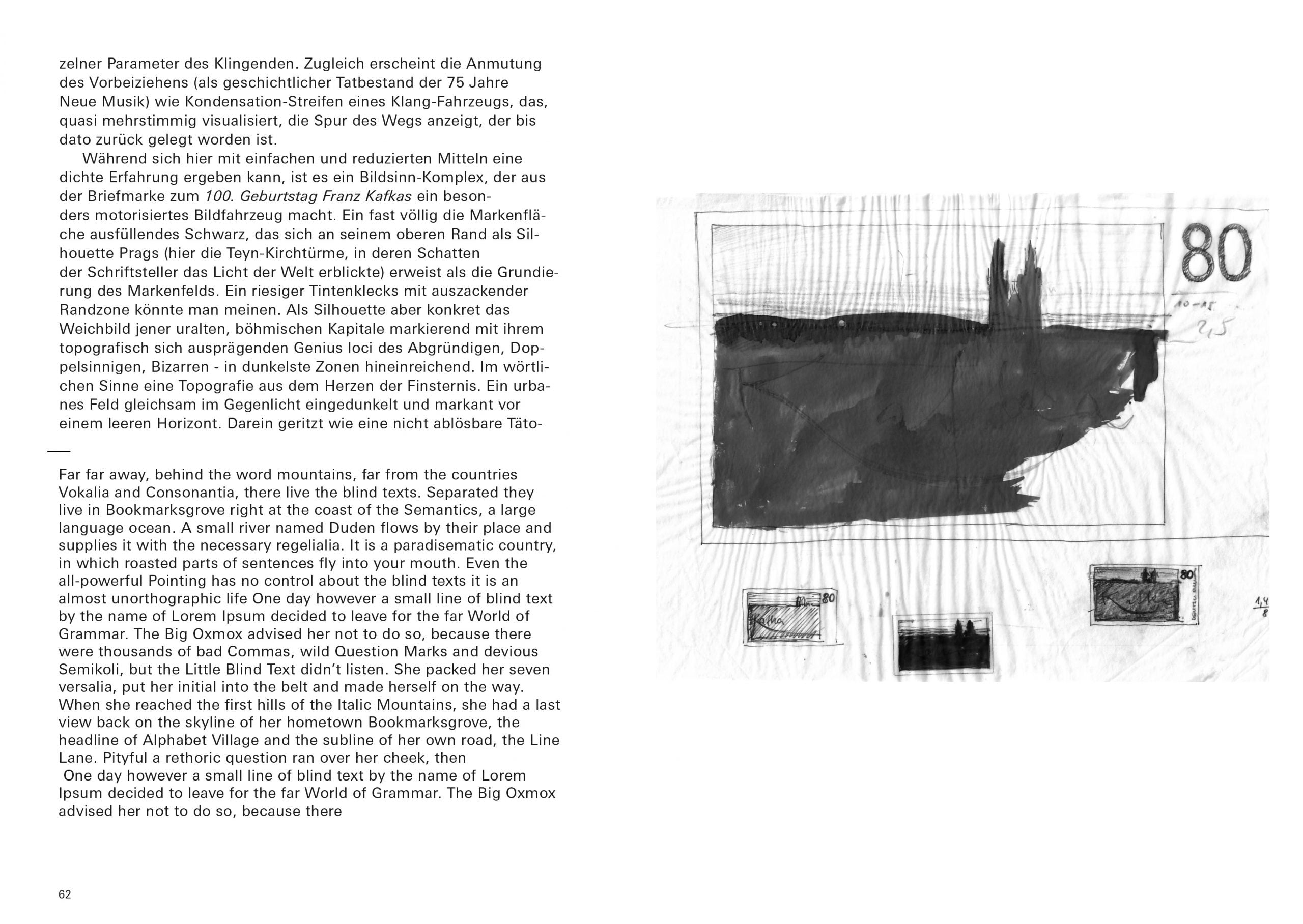 Postage Stamp Designs - from Kafka to Loriot