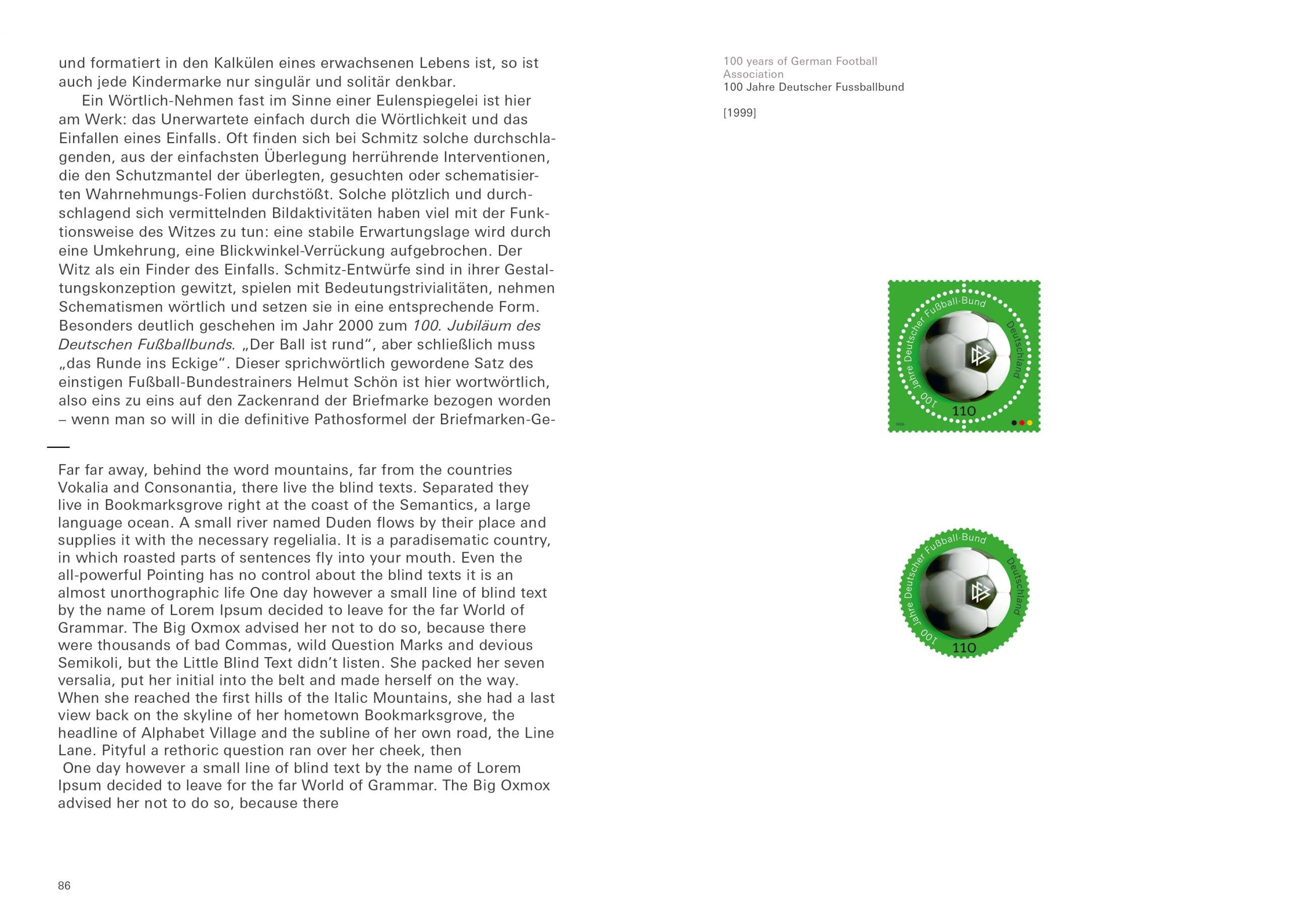 Postage Stamp Designs - from Kafka to Loriot