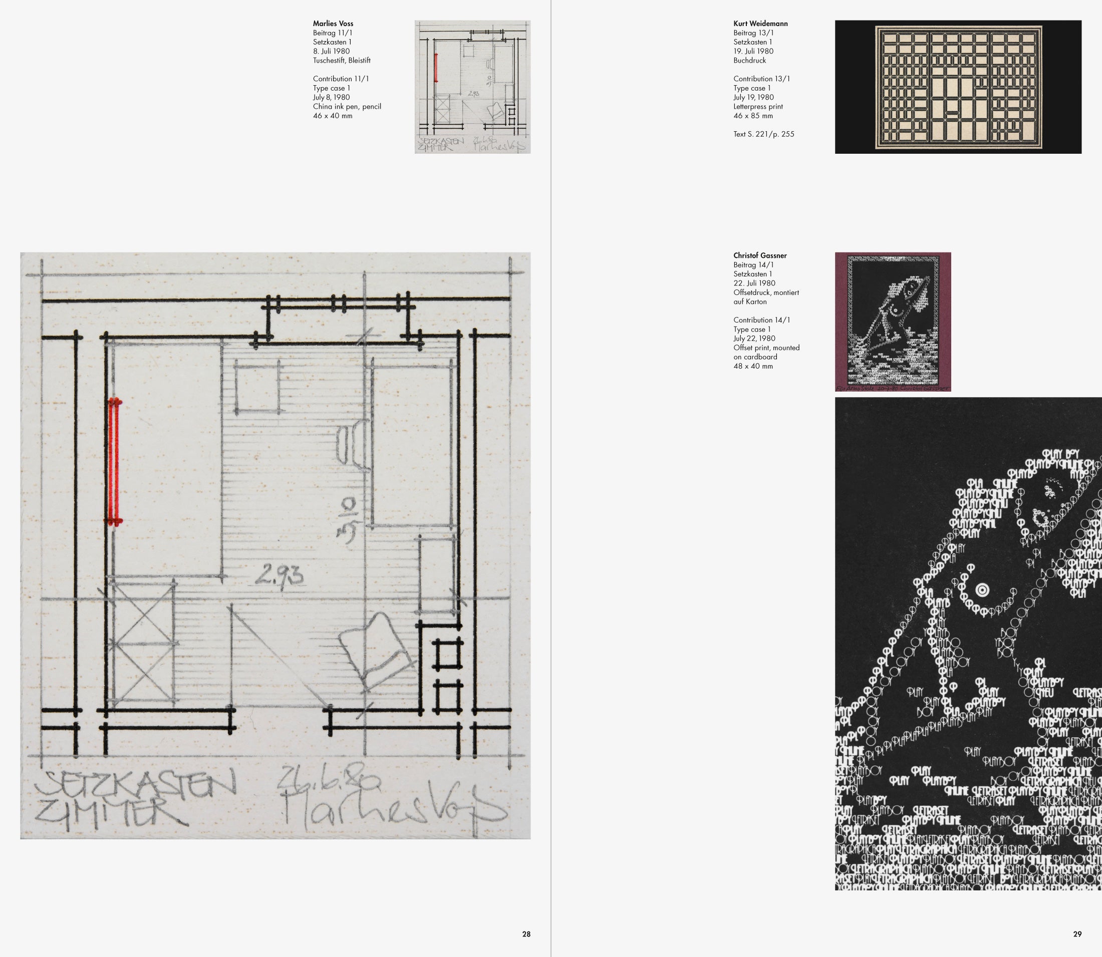 Die Galerie im Setzkasten