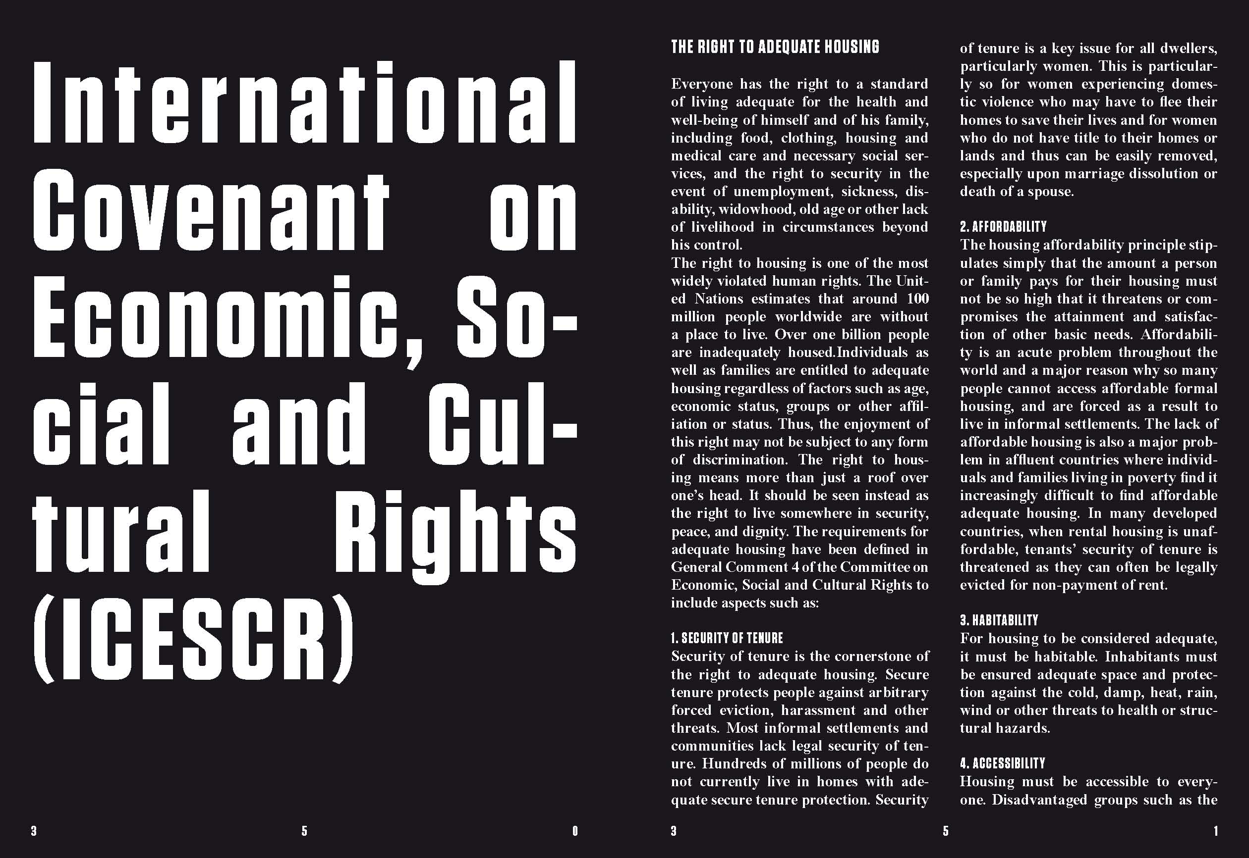 Architecture & Human Rights