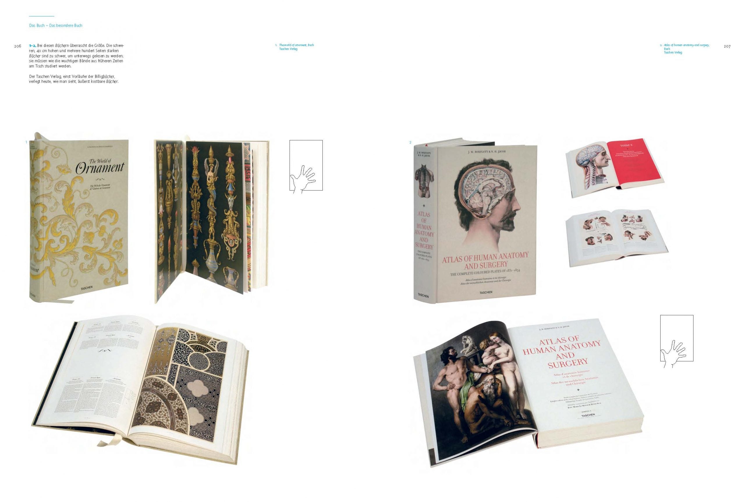 Gestaltung, Typografie etc.